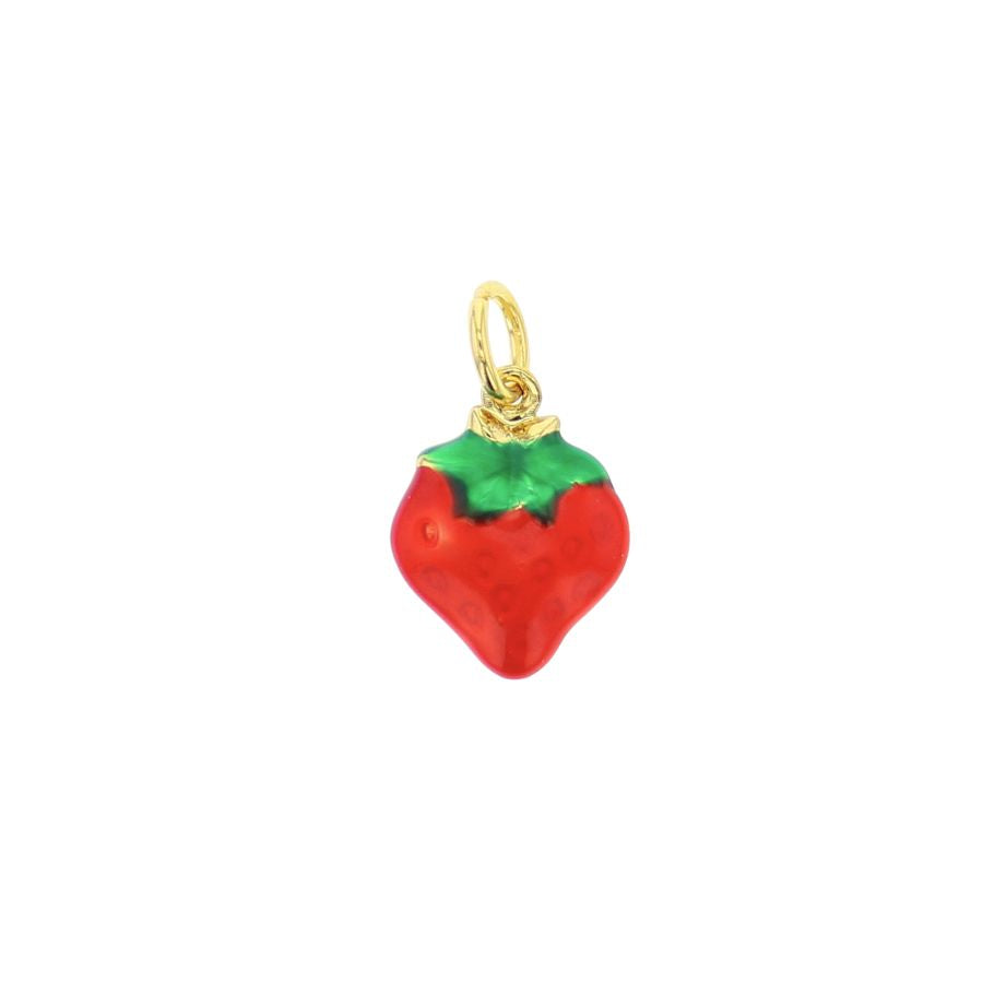Red Strawberry Charm
