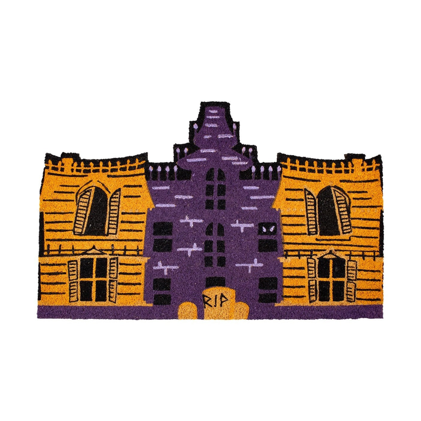 Haunted House Coir Doormat