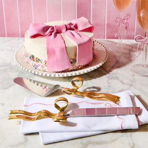 Bow Appetit Cake Server Set