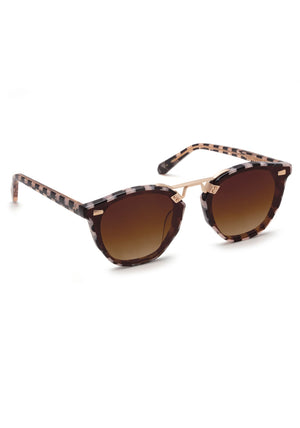 Beau Nylon Eyewear- Harlequin 18K Rose Gold