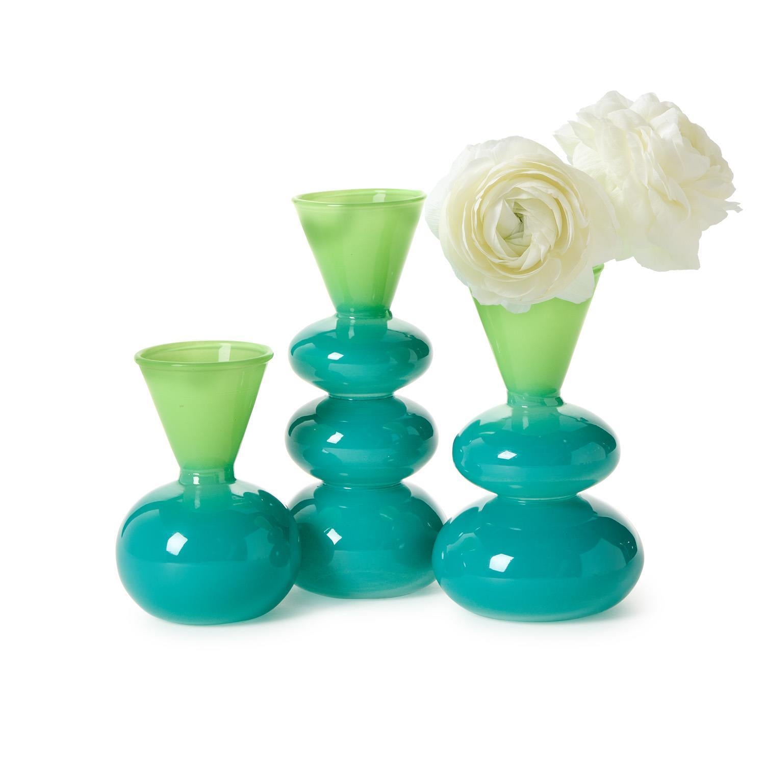 Aqua/Verde Vase