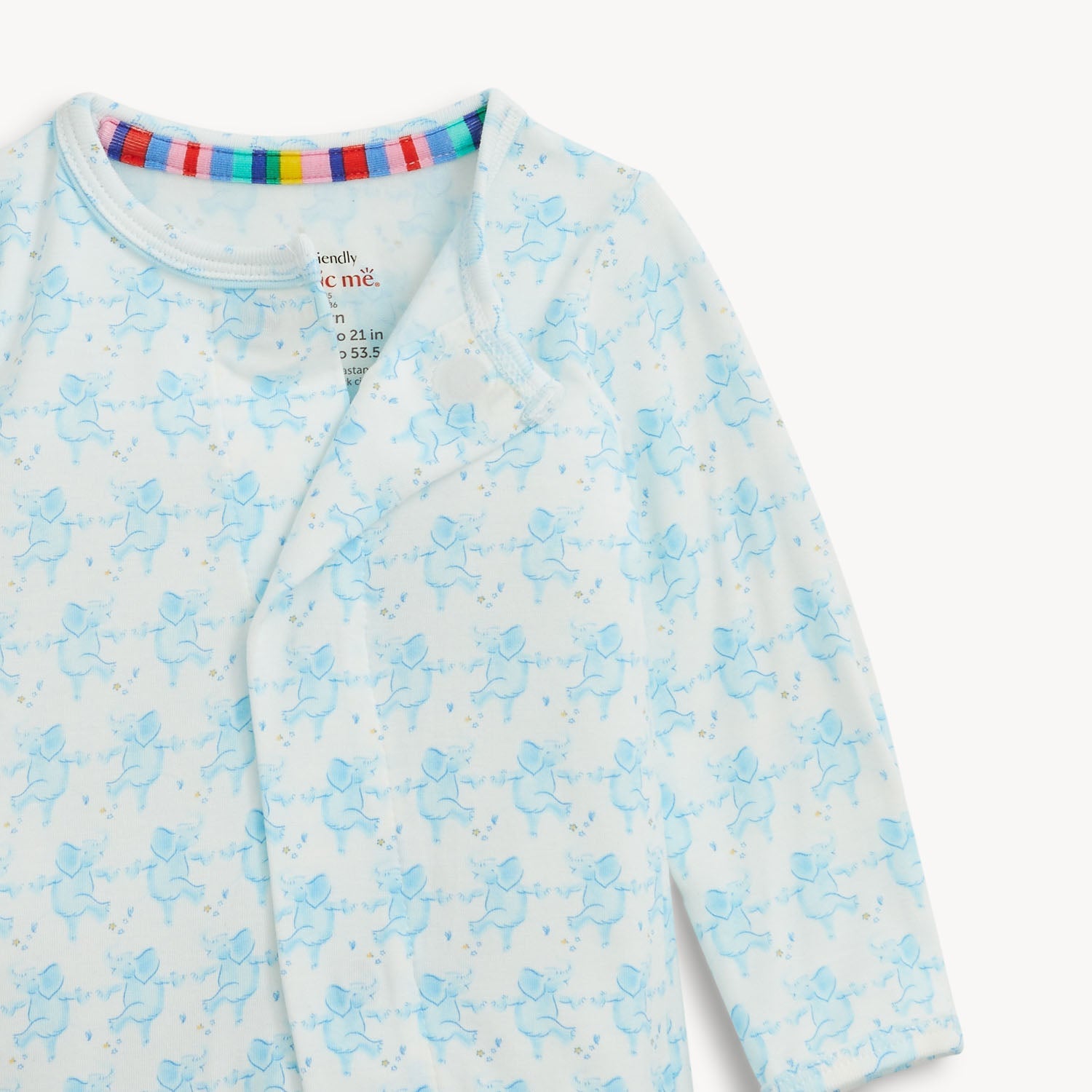 Blue Trunkettes Footie