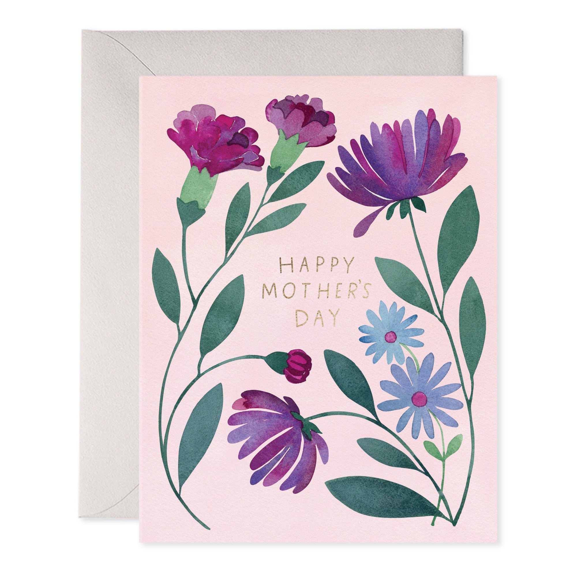 Card - Purple Floral Mother's Day