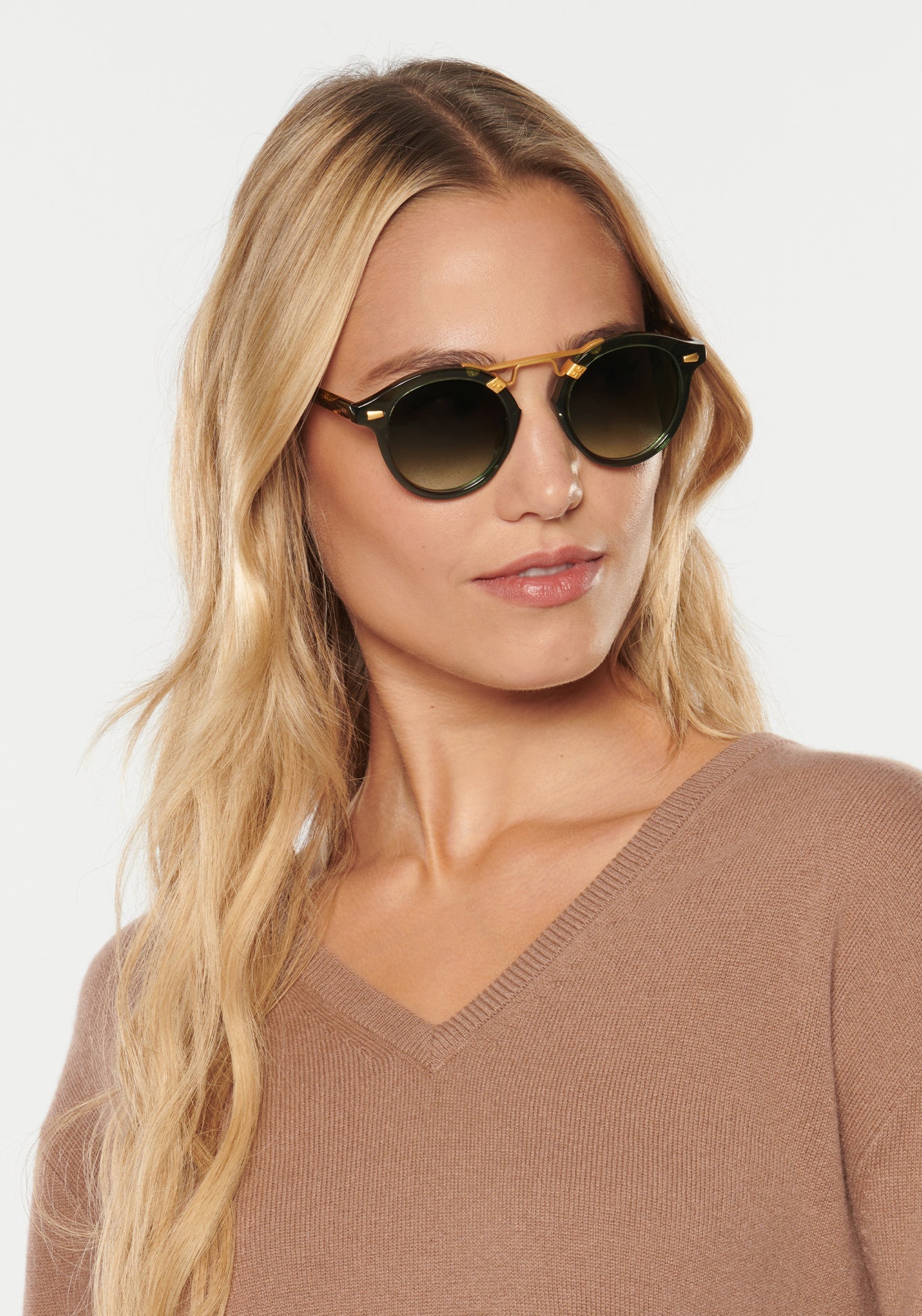 STL II Eyewear- Bottle Green + Zulu 24K