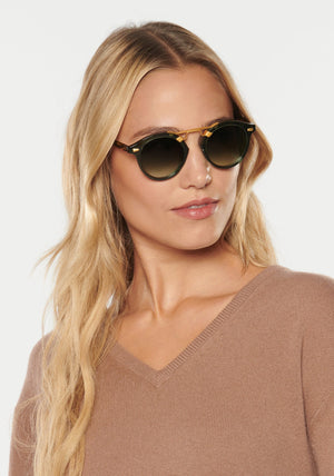 STL II Eyewear- Bottle Green + Zulu 24K