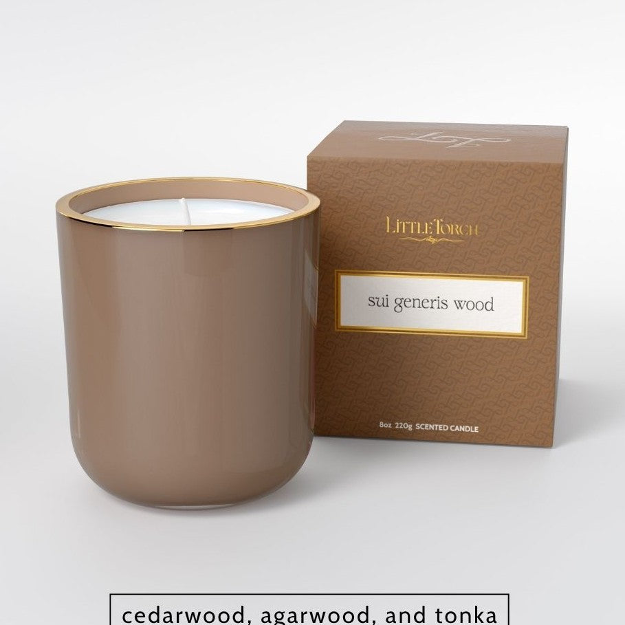 Sui Generis Wood Candle