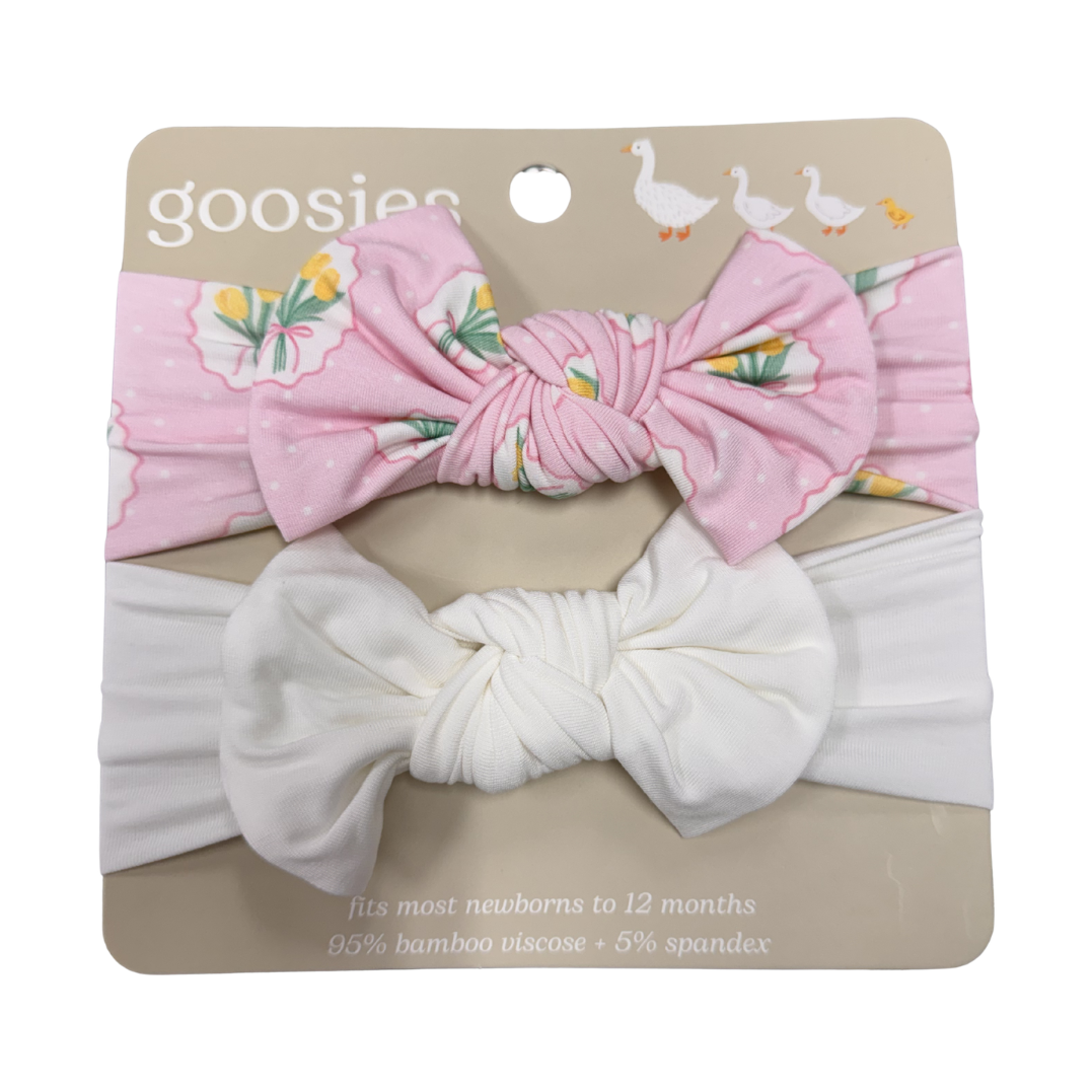 Headband Bow Set - Fancy Tulip