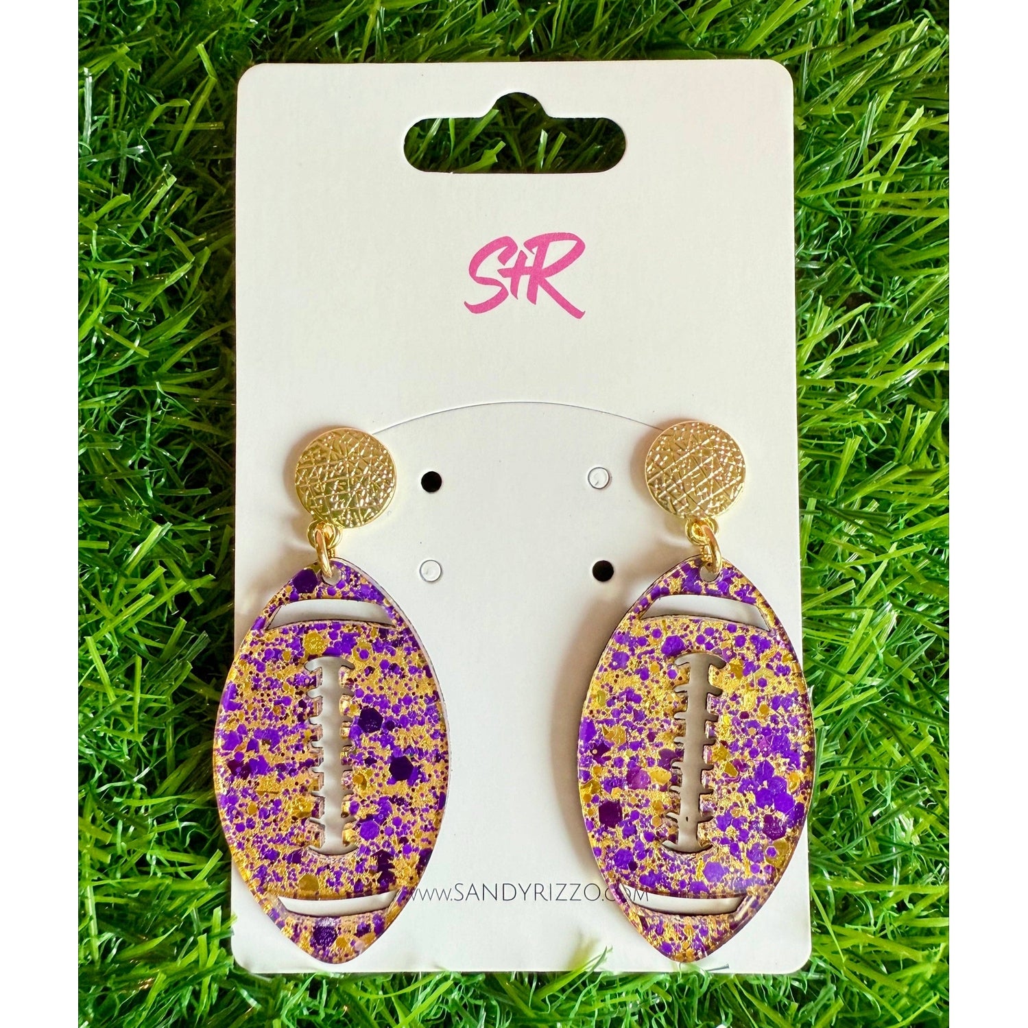 Purple and Gold Football