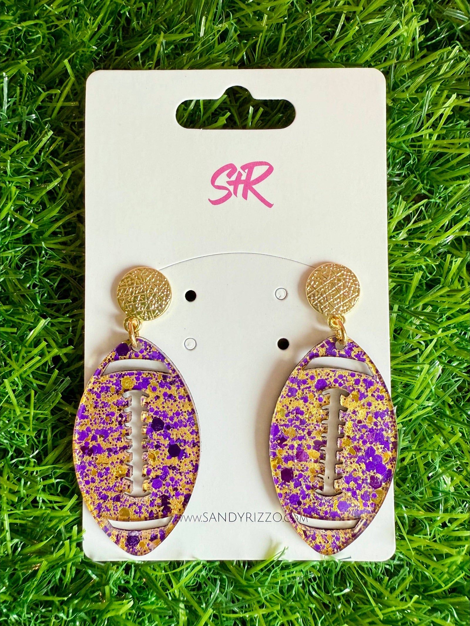 Purple and Gold Football