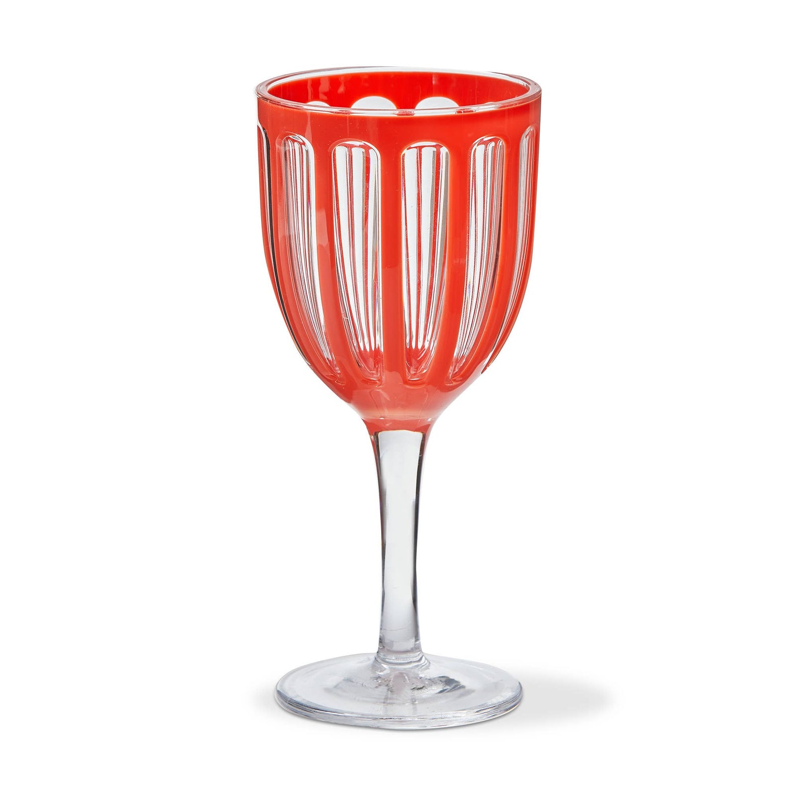 Villa Acrylic All Purpose Wine Glass - Orange