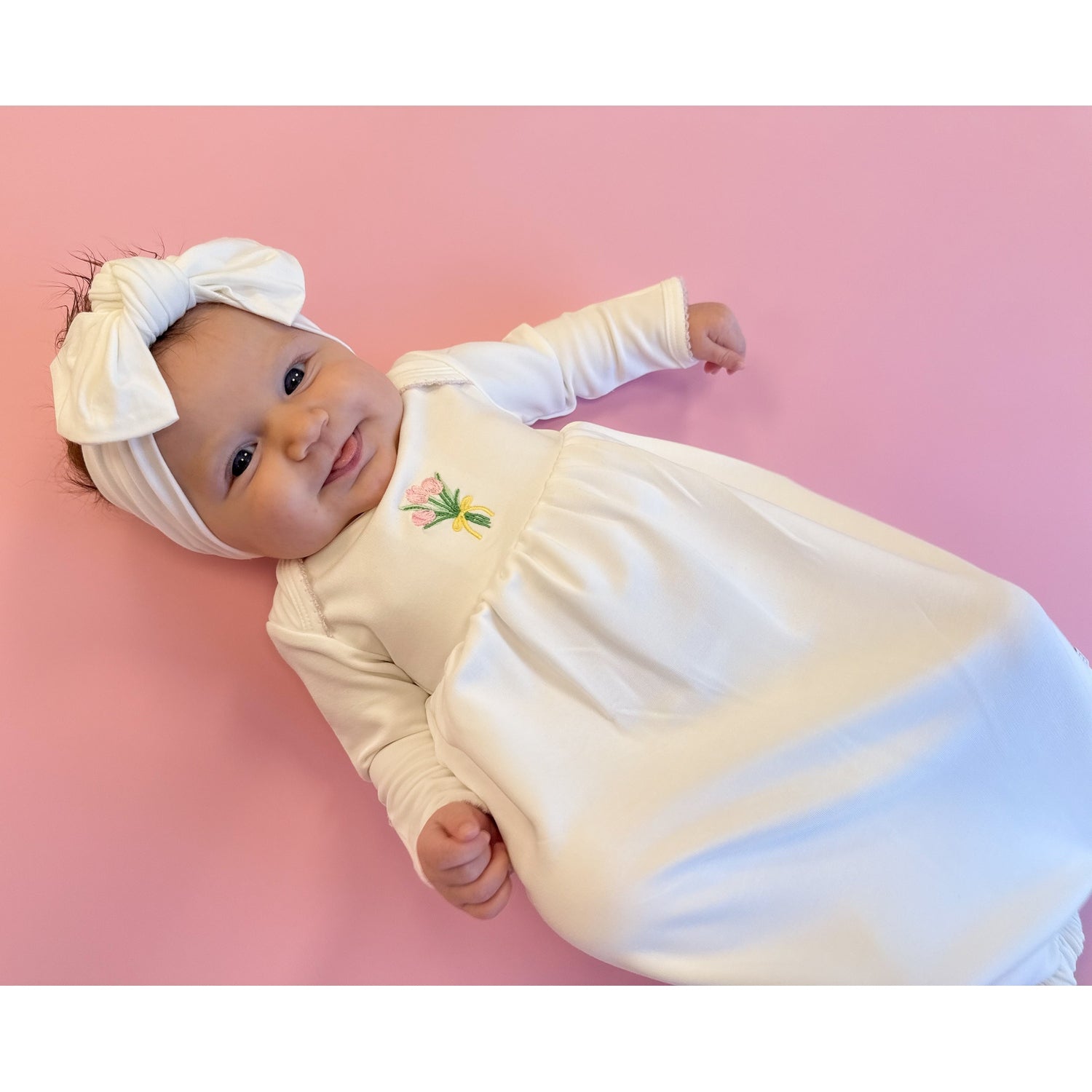 Pip Gown - Fancy Tulip - NB