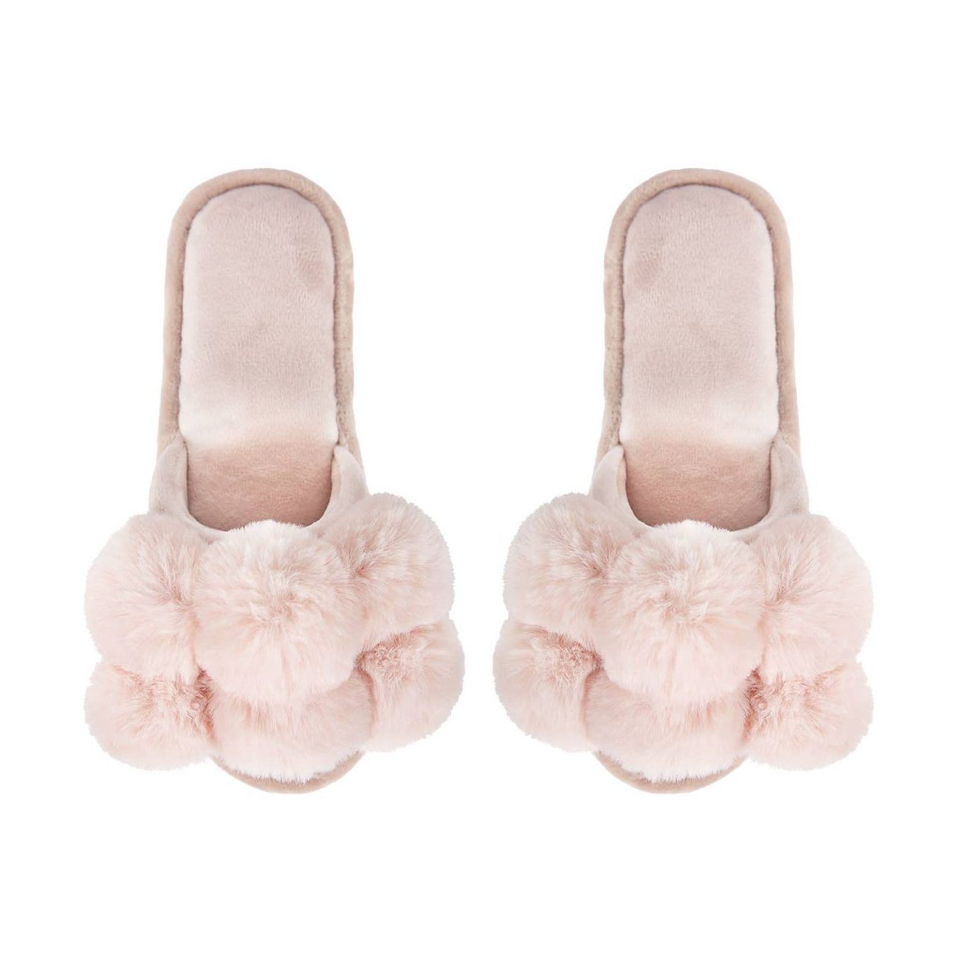 Blush Pom-Pom Slipper (FINAL SALE)