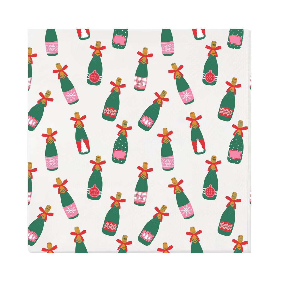 Champagne Bottles Cocktail Napkins
