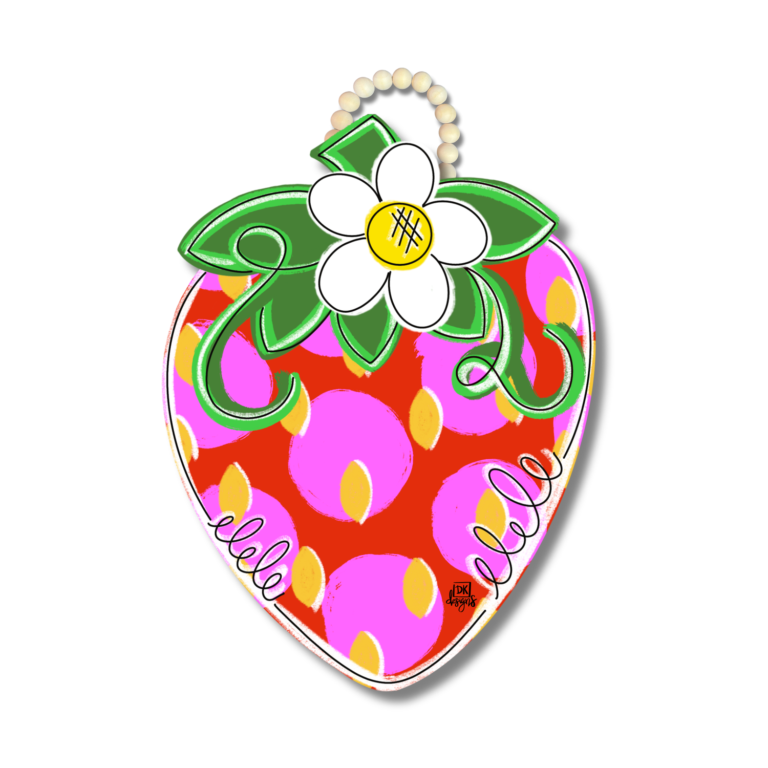 Strawberry Door Hanger