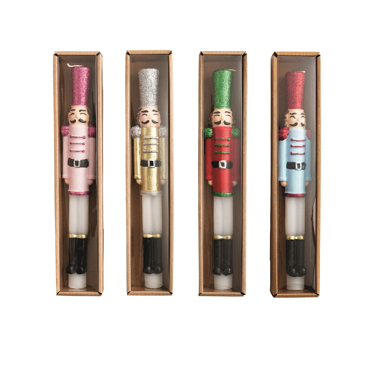 Nutcracker Taper Candles