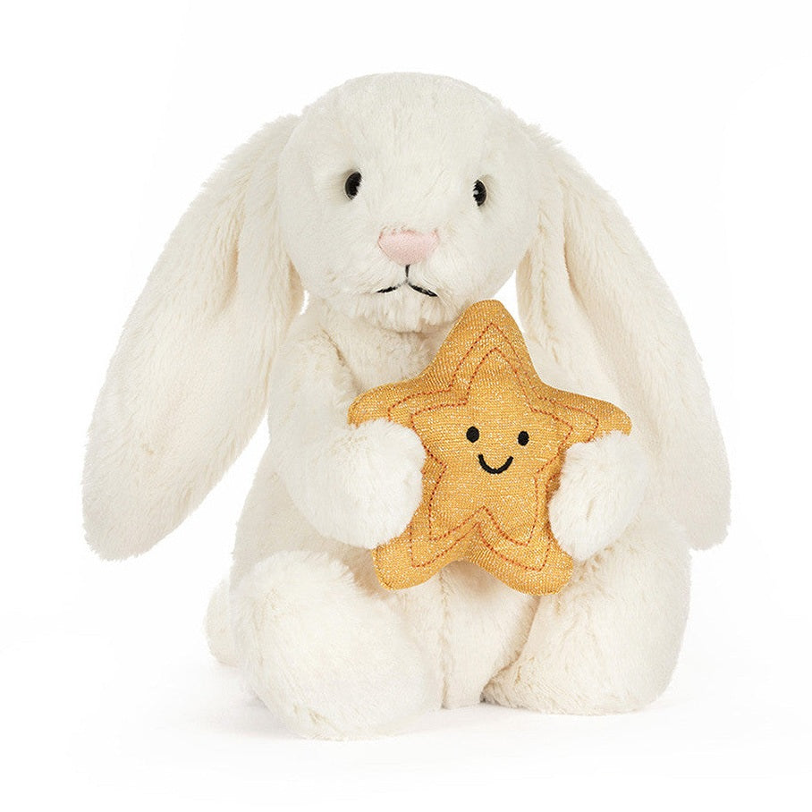 Cream Bunny with Star