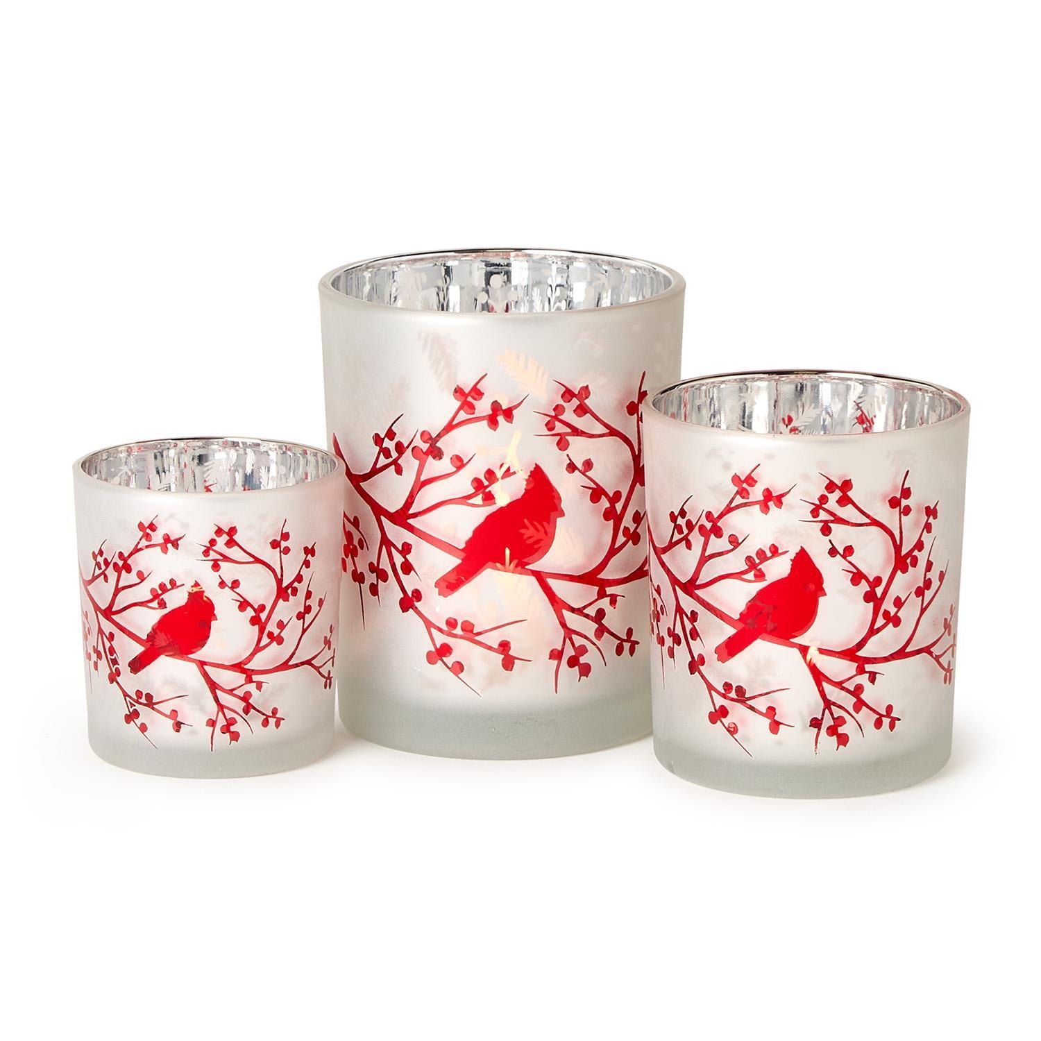 Cardinal Tealight Holder