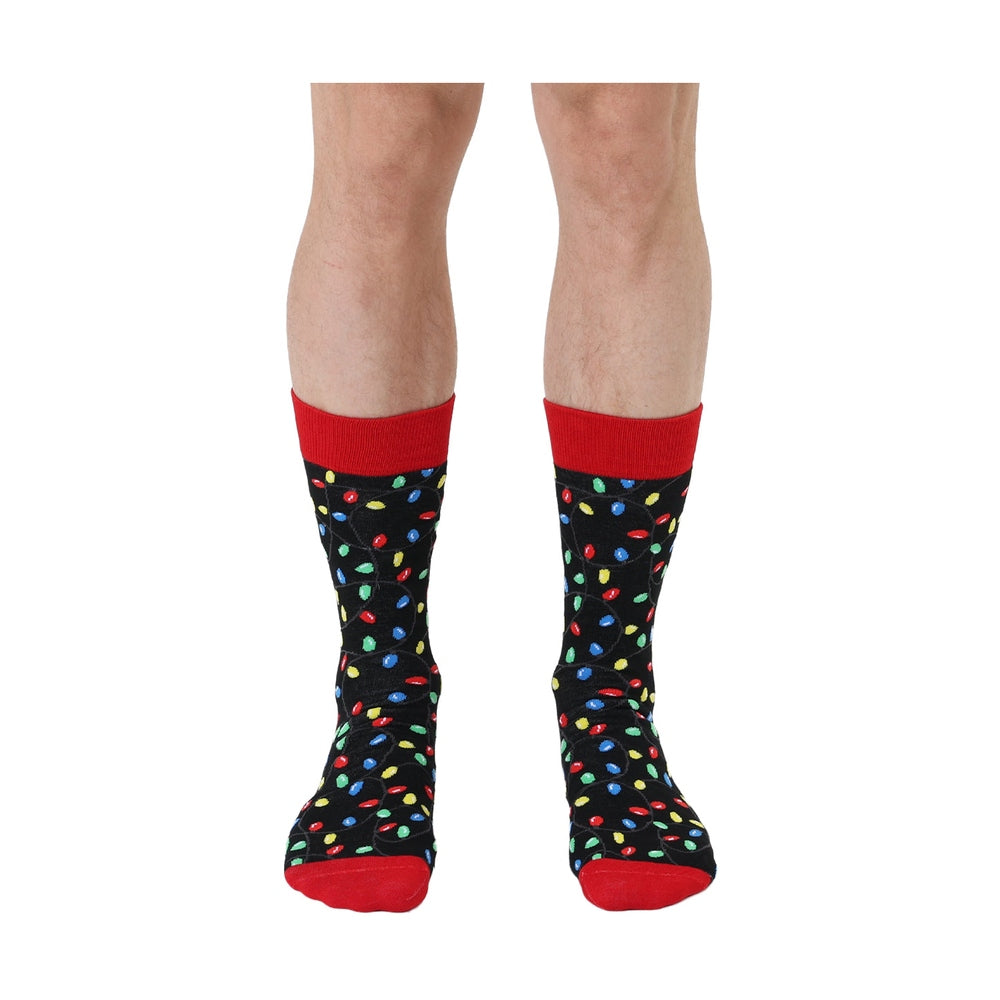 Holiday Lights Bamboo Socks