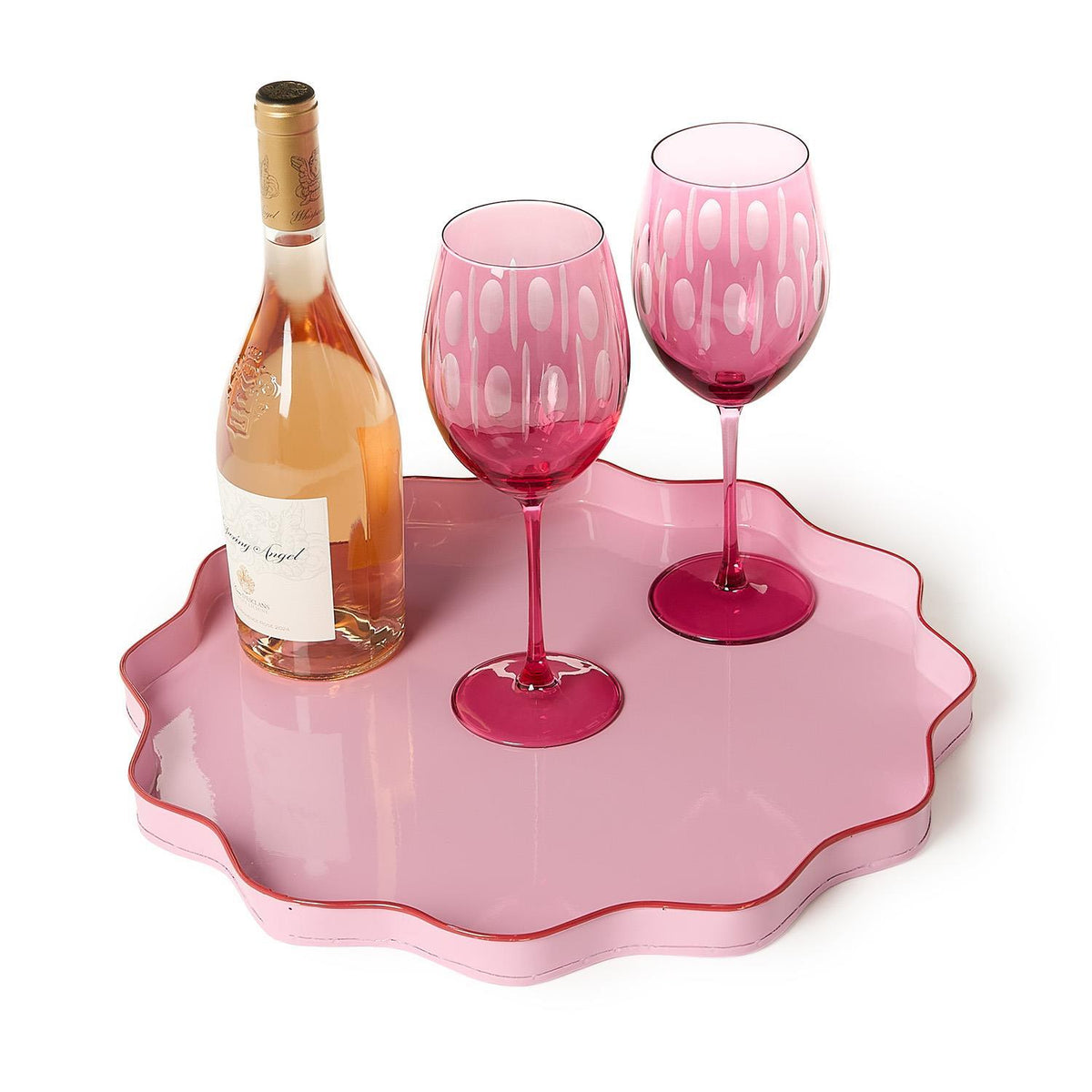 Scalloped Serving Tray