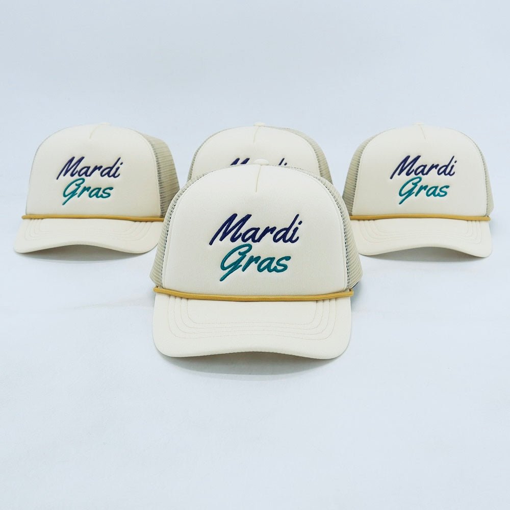 Mardi Gras Trucker Hat