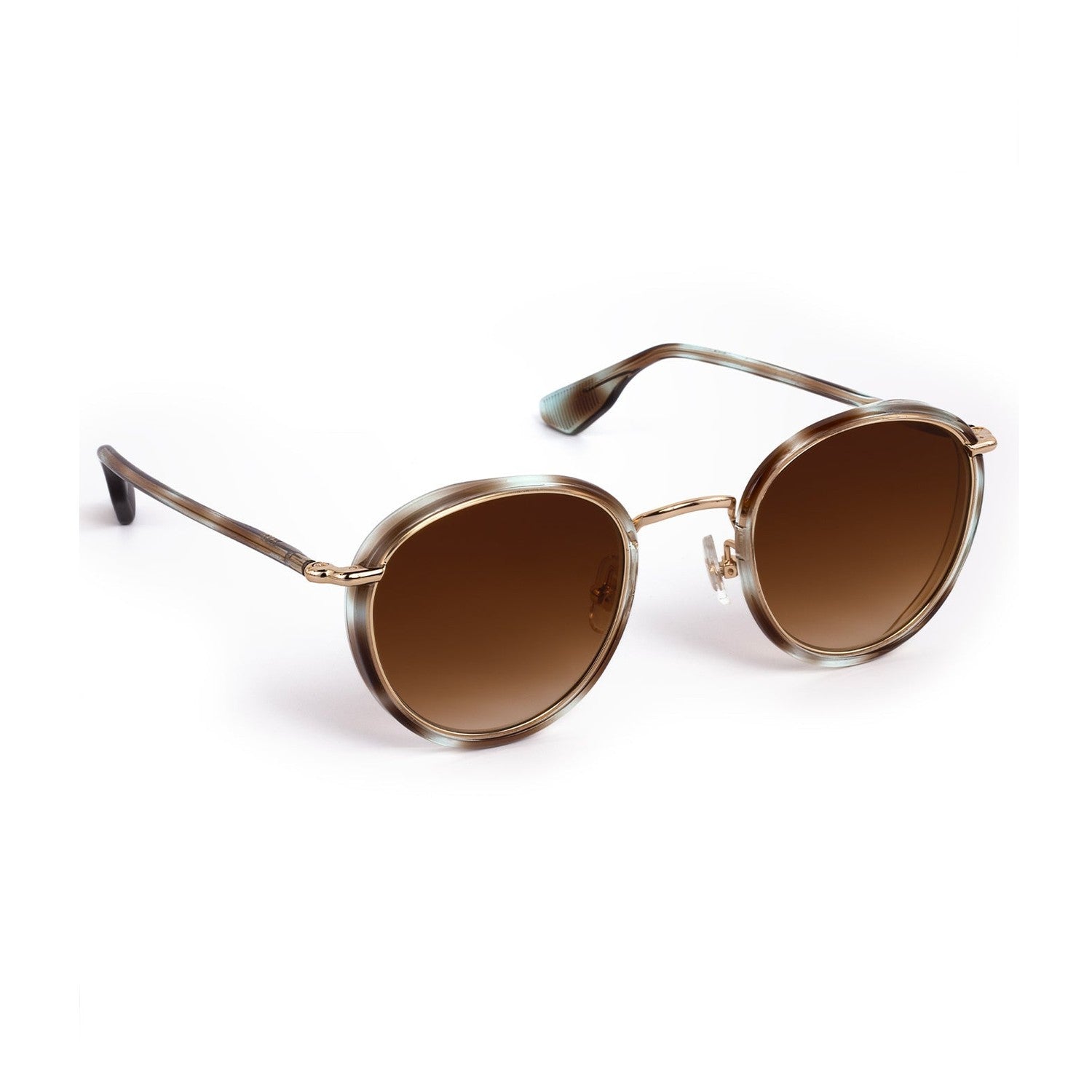 Tate Eyewear - Aquamarine Tortoise 18K