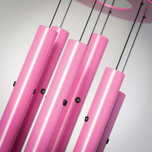 Wind Chime - Metal Top - Pink