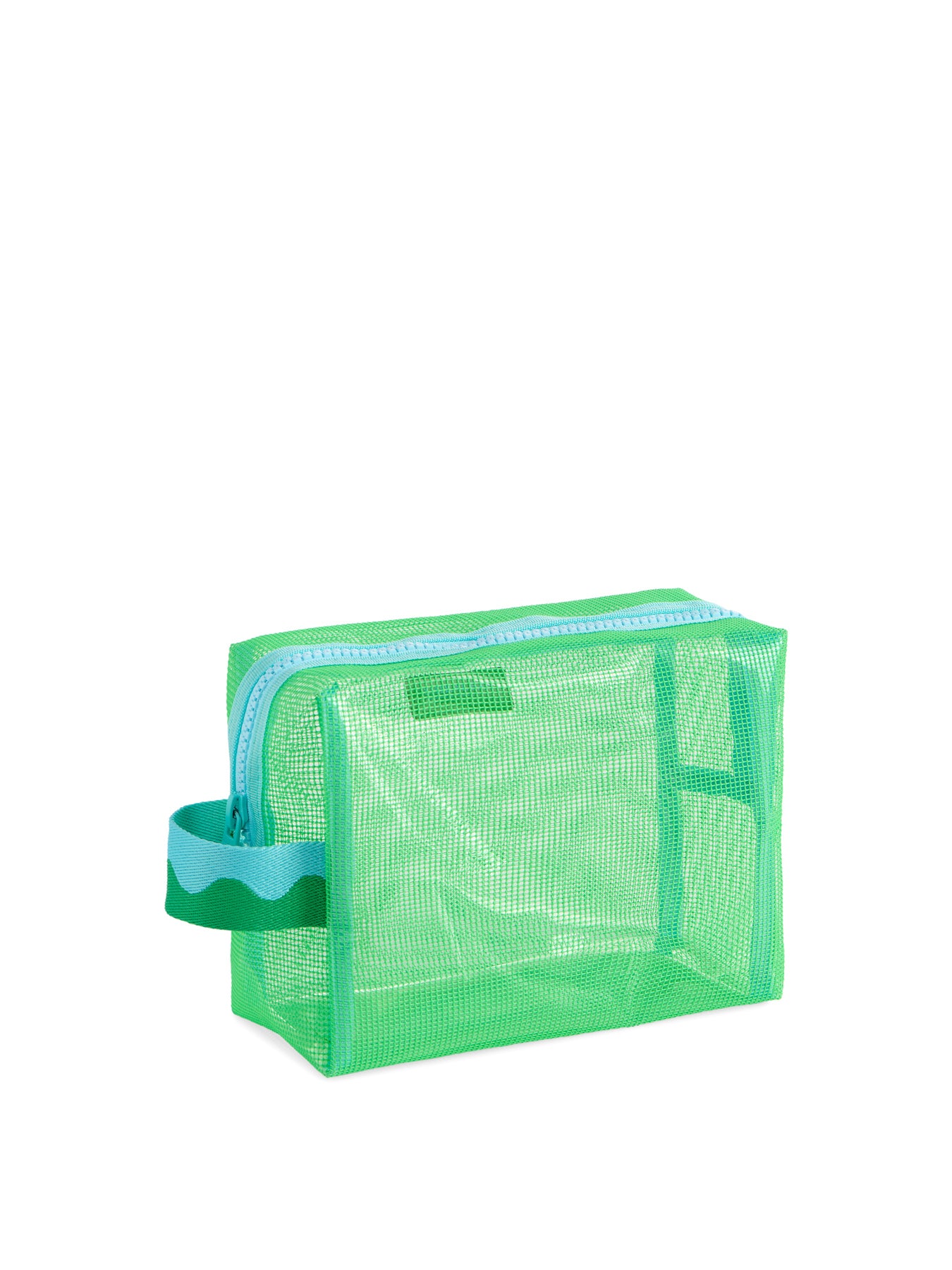 Camden Mesh Zip Pouch - Green