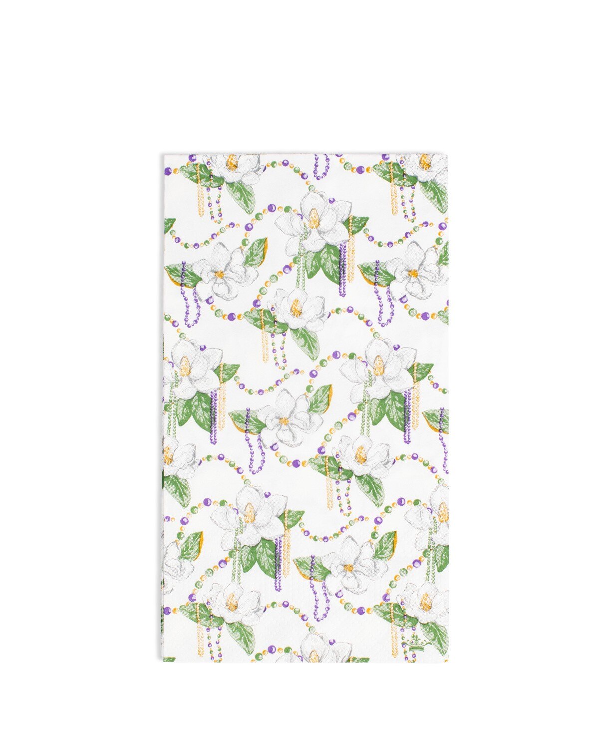 Mardi Magnolia Guest Napkins