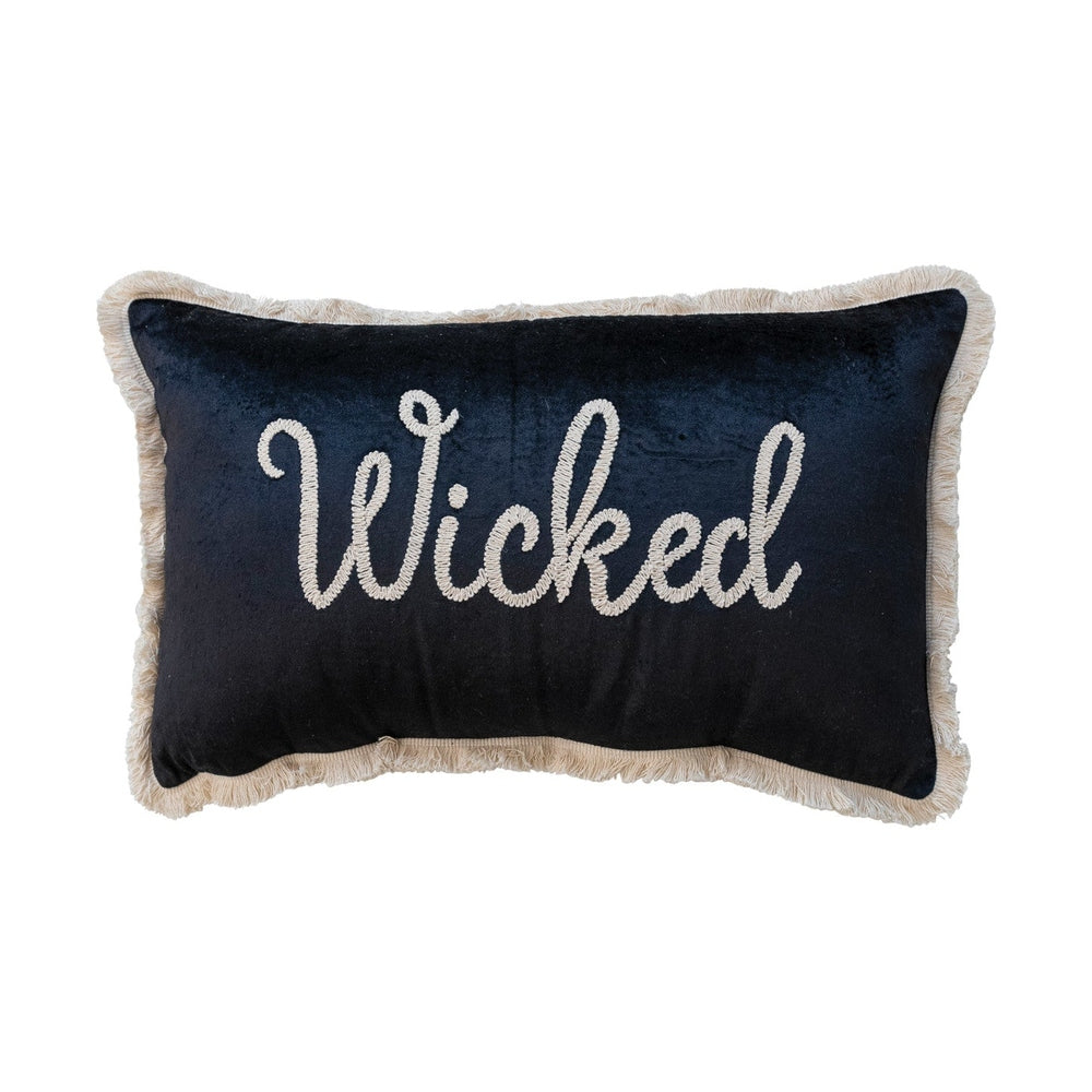 Wicked Script Lumbar Pillow