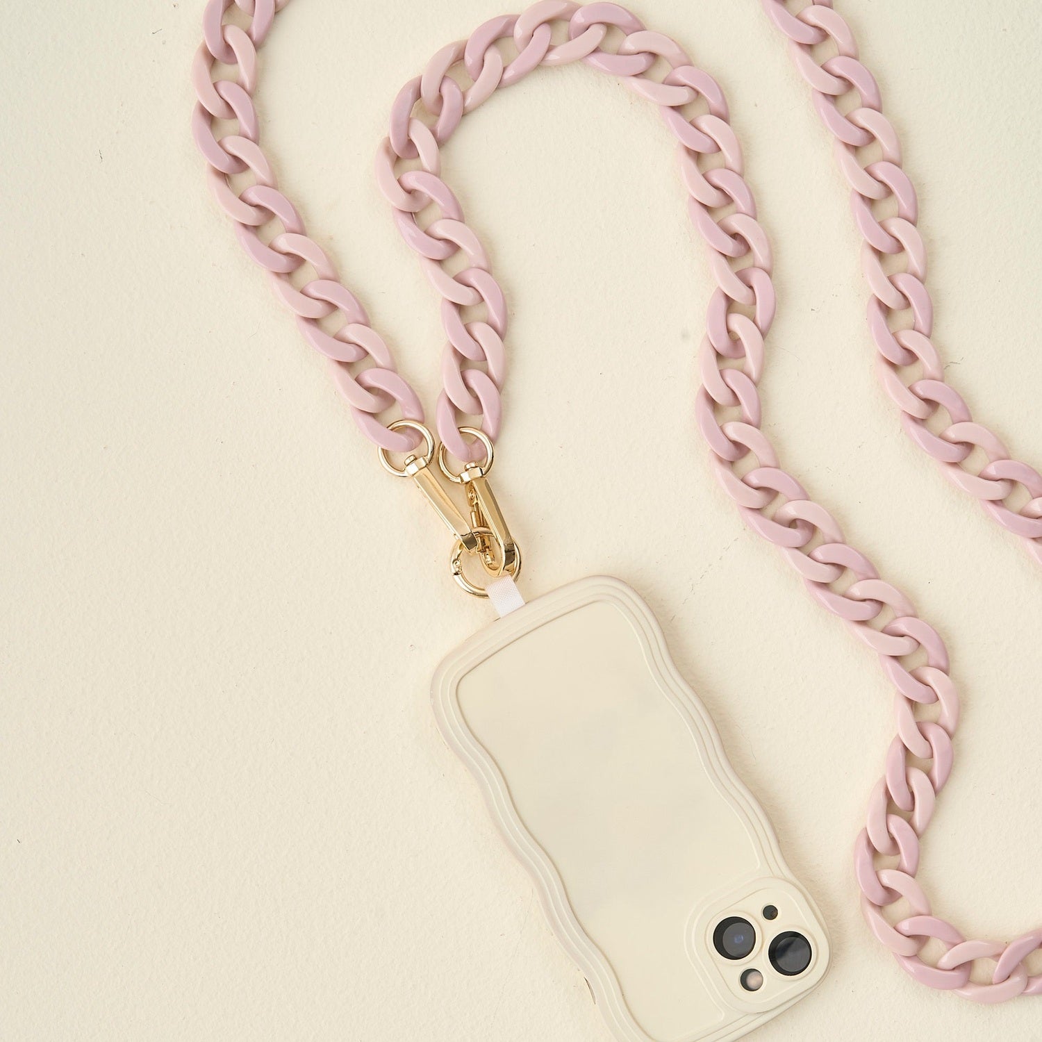 Hold the Phone Crossbody Chain-Lilac
