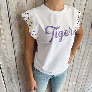 Tigers Pearl Flutter Sleeve