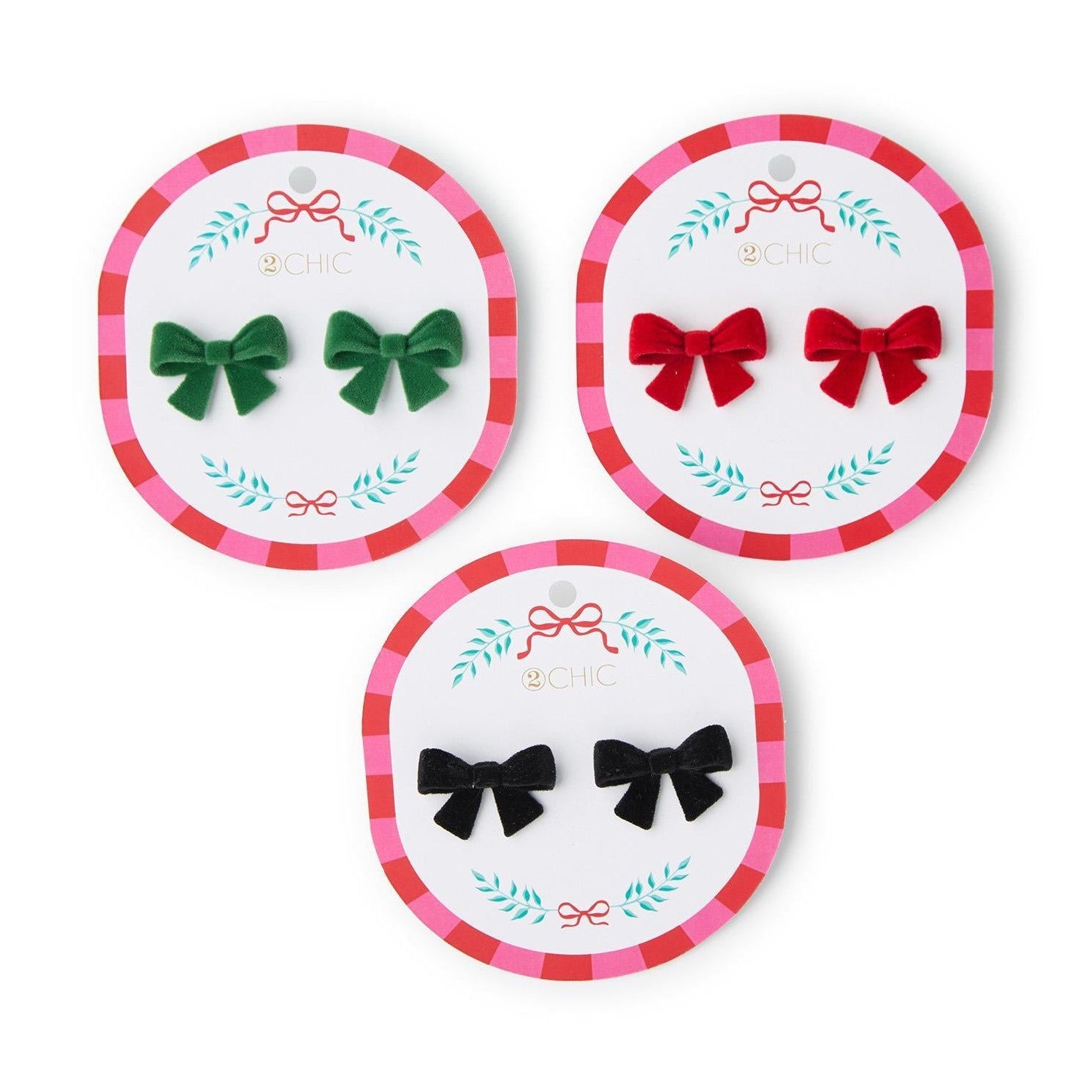 Velvet Bow Earring
