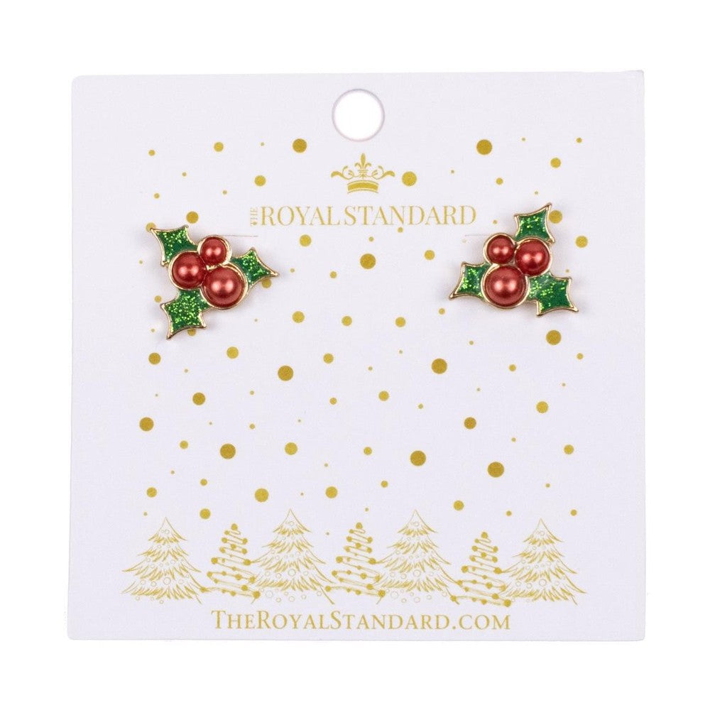 Holly Jolly Stud Earrings