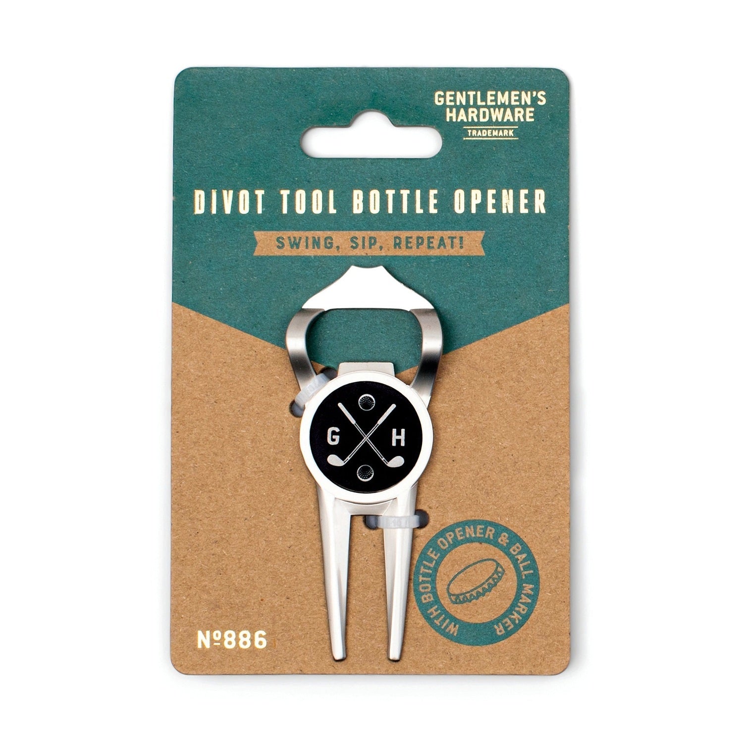 Divot Tool Bottle Opener