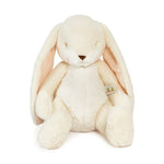 A 16-inch plush cream-colored bunny toy with long ears, designed for cuddling.