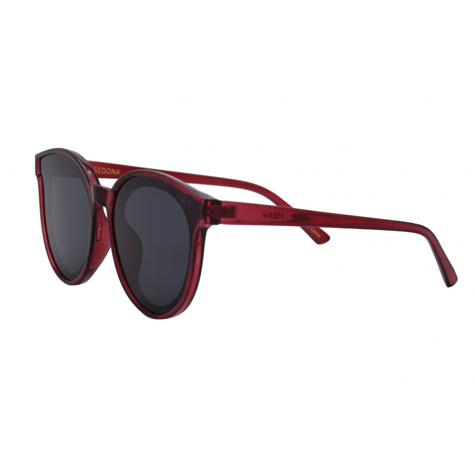 Sedona Sunglass - Maroon/Smoke