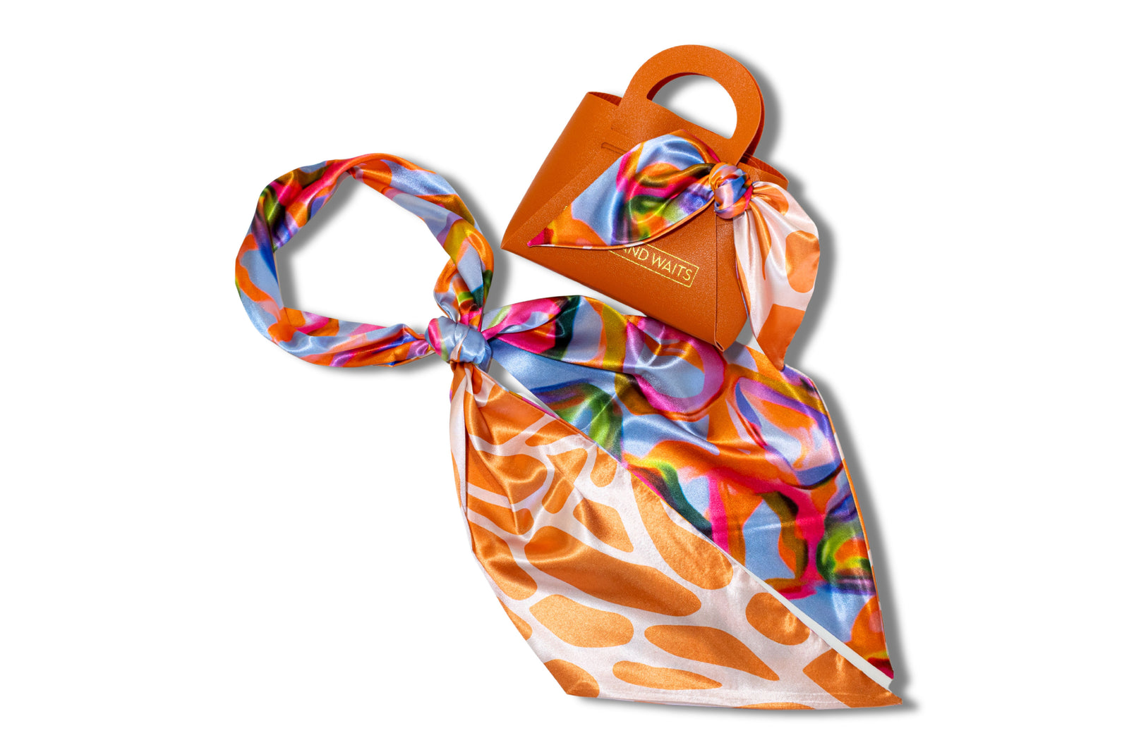 Lavender Fields Twilly Scarf