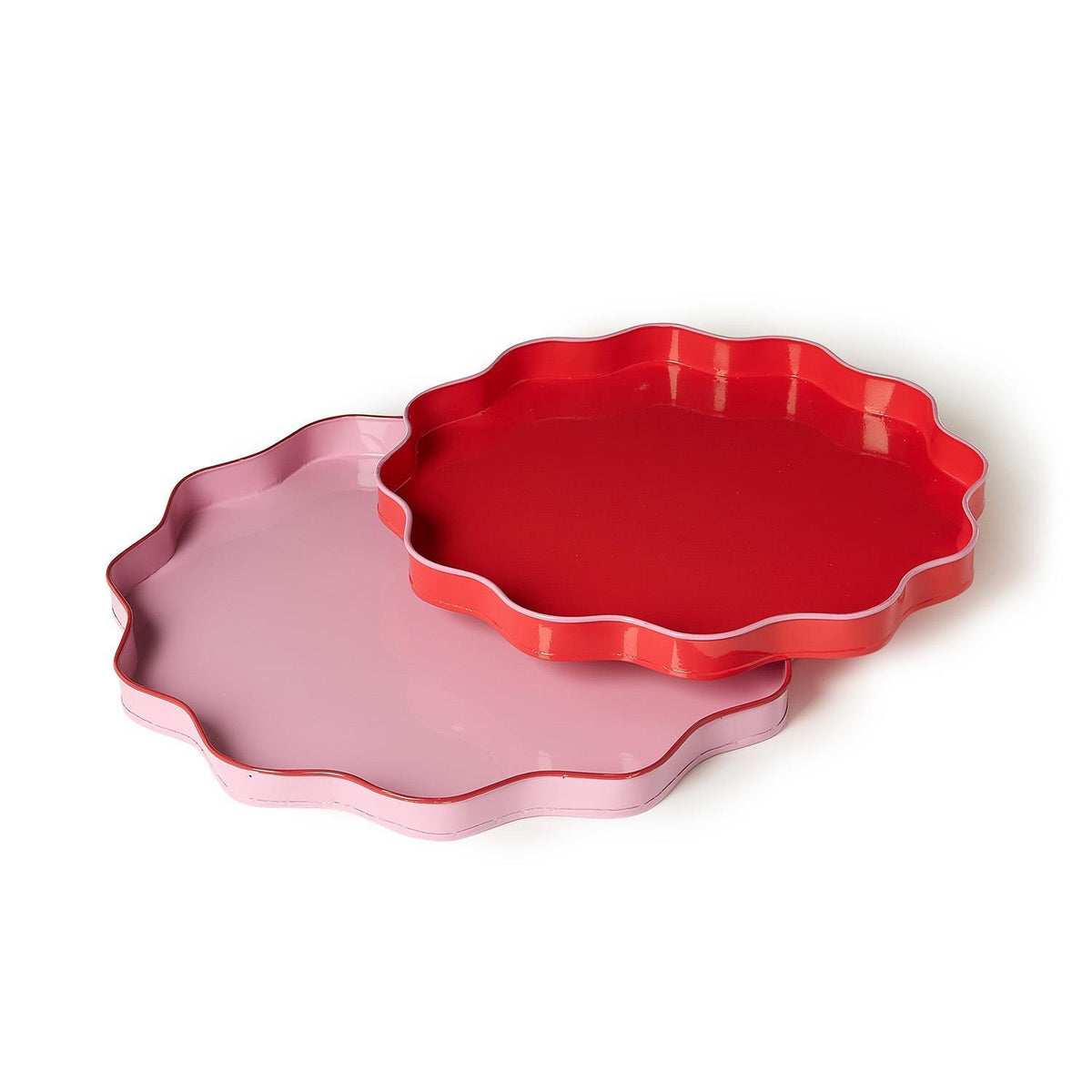 Scalloped Serving Tray