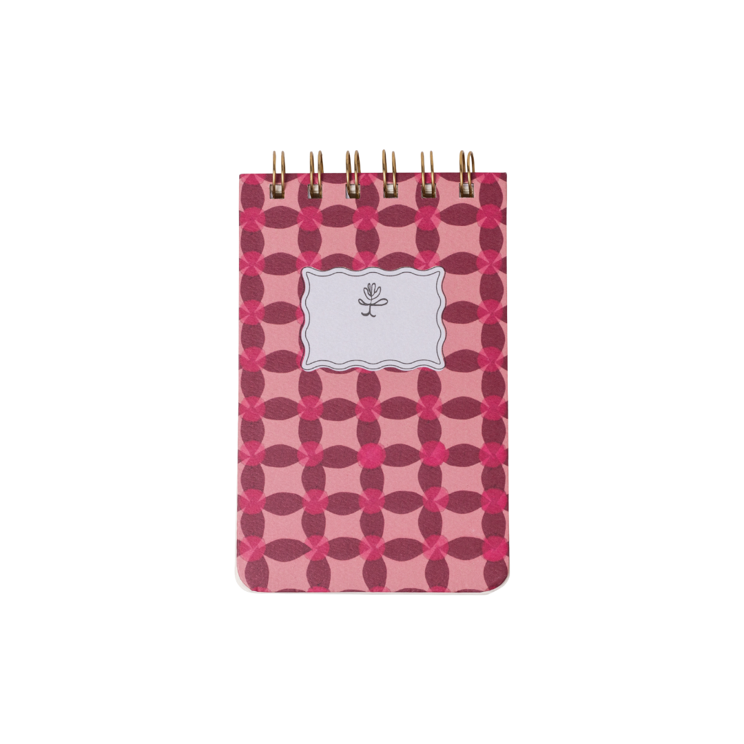 Pink Pinwheel Notepad