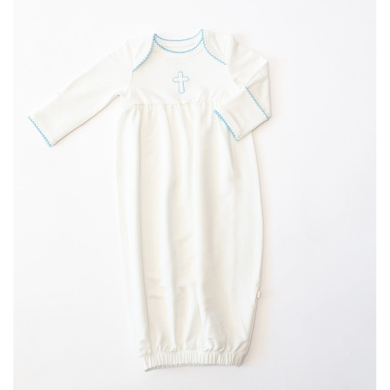 Pip Gown - Blue Cross - NB