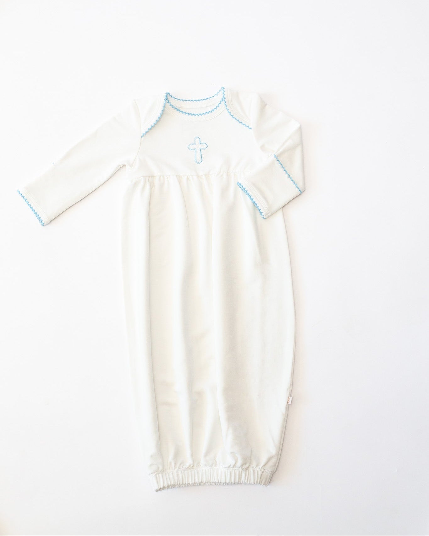 Pip Gown - Blue Cross - NB