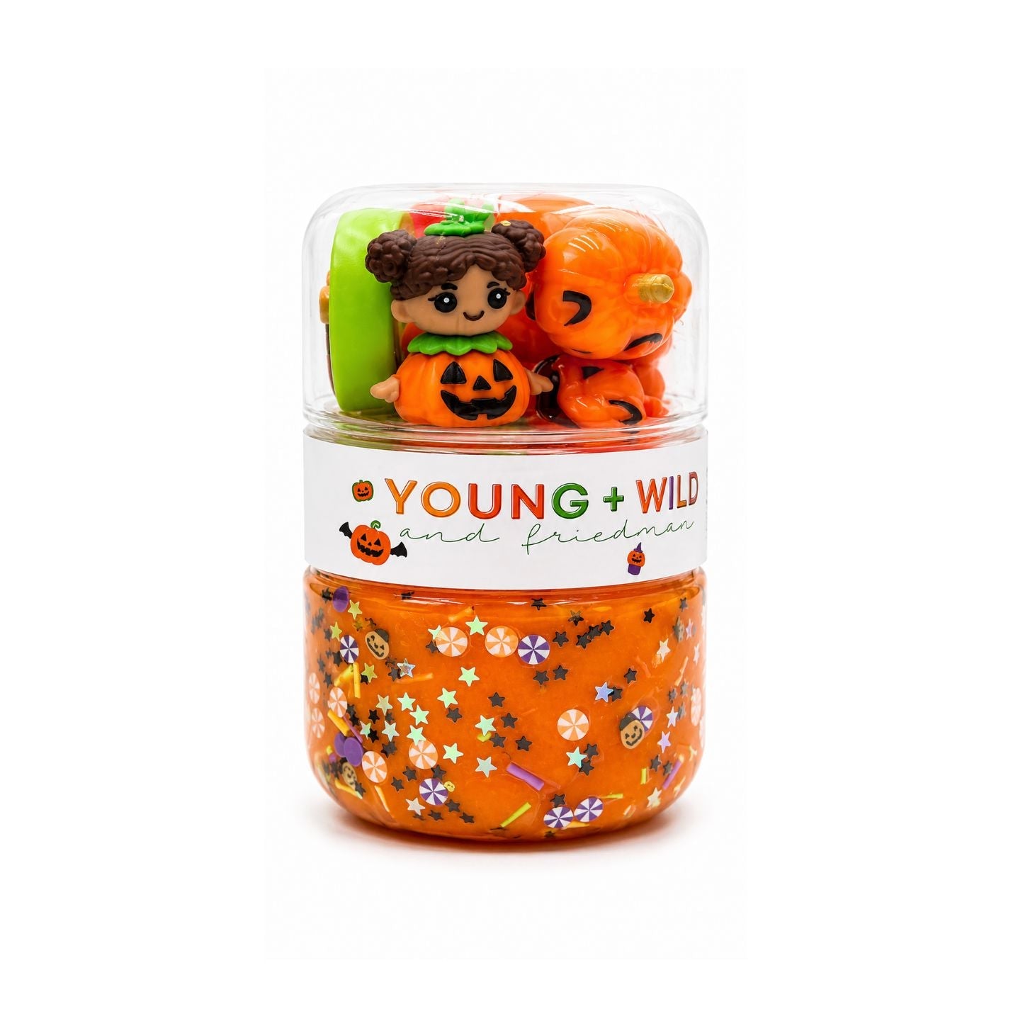 Jack-O-Lantern Grab & Go Dough Jar