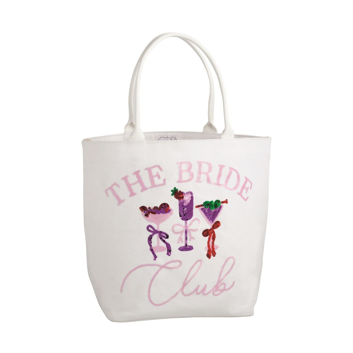 Pink Bride Sparkle Tote