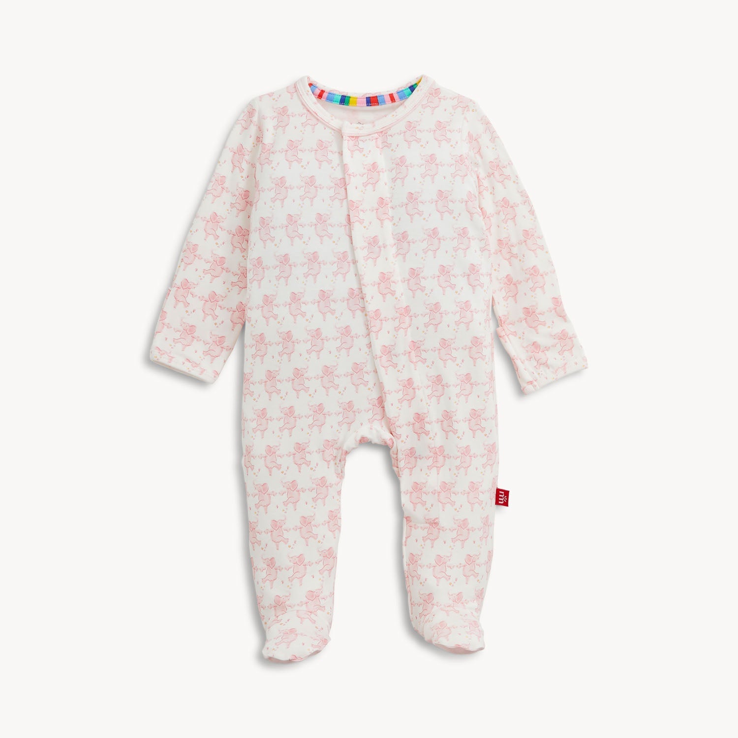 Pink Trunkettes Footie