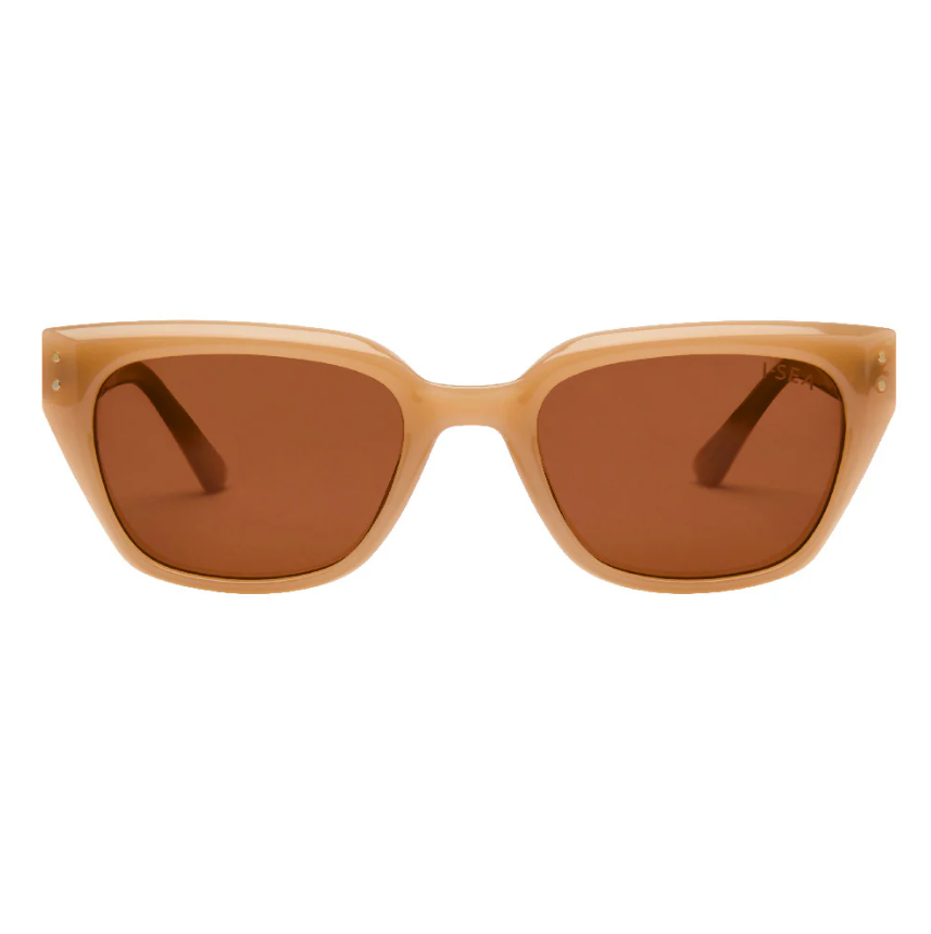 Nova Sunglass- Vanilla/ Brown