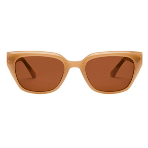 Nova Sunglass- Vanilla/ Brown