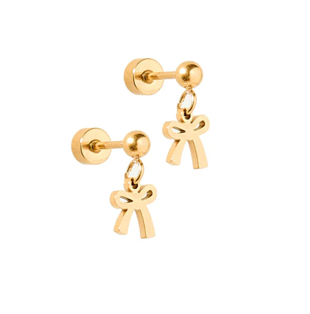 Screwback Stud - Millie Bow