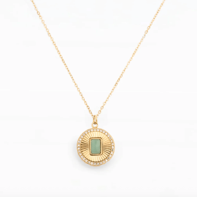 Louise Necklace Adenturine