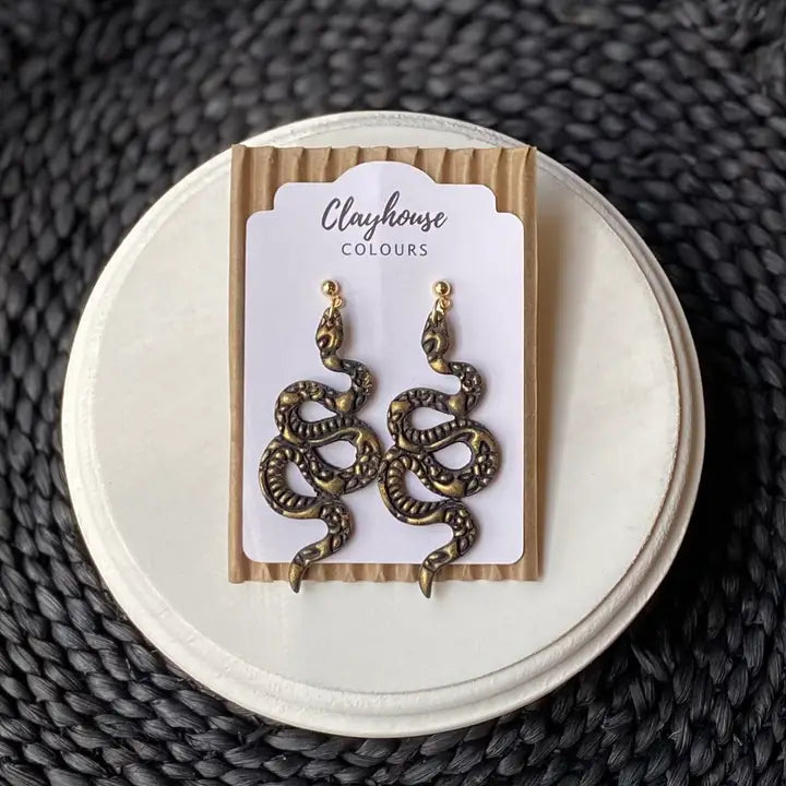 Reputation Snake Dangle Earrings