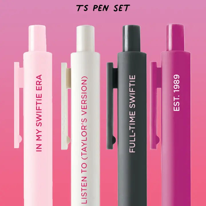 4 Pk Pens- TS